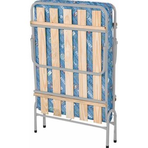 Cama Dobrável Pratica Funcional com Colchão Solteiro