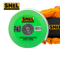 Disco de Corte para Vidro Espelho Ceramica e Porcelanas 100mm Snel Ferramentas - 5