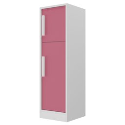 Geladeira Infantil de Brinquedo Interativa Faz de Conta:rosa - 2