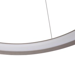 Pendente Led Metal Aluminio Fendi 48w 3000k Giro - 4