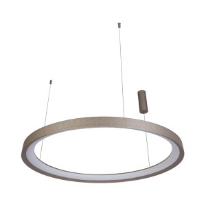 Pendente Led Metal Aluminio Fendi 48w 3000k Giro