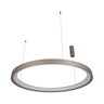 Pendente Led Metal Aluminio Fendi 48w 3000k Giro - 1