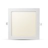 Plafon Led Embutir Quadrado Painel Color Wifi Alexa 24w - 1