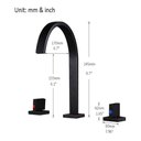 Ver mais imagens de Torneira Misturador Lavabo Banheiro Duplo Comando Prateada