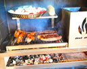 Ver imagem 4 de Churrasqueira Hotbox Parrilla - Grelha Uruguaia - Bancada + Kit Tendal