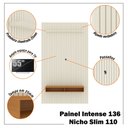 Ver imagem 2 de Painel Ripado para Tv até 55 Polegadas Intense com Nicho 139cm