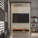 Ver imagem 1 de Painel Ripado para Tv até 55 Polegadas Intense com Nicho 139cm