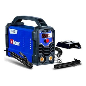 Máquina de Solda Inversora Flama 221 (220v) Boxer Cor Azul Frequência 50 Hz/60 Hz 220v
