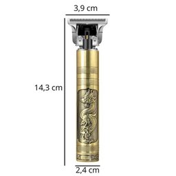 Maquina Barbear e Cortar Cabelo Profissional Recarregável - 4