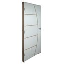 Ver imagem 4 de Porta Belíssima 6 Prime Batente Regulável 11-16 cm e Guarnição 82 x 2.10 Lado Esquerdo - Rodam