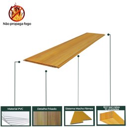Forro de PVC 8mm 10 UN AZN - Cerejeira - 5