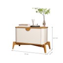 Ver imagem 3 de Conjunto de Mesa de Cabeceira Monte Nobre Off White Nature