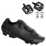Sapatilha Mtb Ciclismo Elleven Disco Preta + Pedal Shimano T421 - Preto - 37 Br / 39 Eur - 1