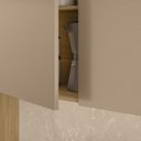 Ver imagem 5 de Armário de Cozinha Compacta Pulse 8 Portas e 1 Gaveta em Mdp Freijó/vanilla/cp-riscatto Freijó - Kit