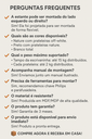 Ver imagem 5 de Escrivaninha Eccos Mesa de Trabalho com Estante Versátil Direita/esquerda - Preto com Nature