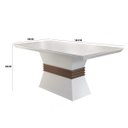 Ver imagem 3 de Conjunto Sala de Jantar Mesa Tampo Mdf 6 Cadeiras Clarice Espresso Móveis