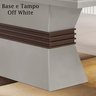 Conjunto Sala de Jantar Mesa Tampo Mdf 6 Cadeiras Clarice Espresso Móveis - 2