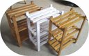 Ver imagem 2 de Estante Modular 3 Prateleiras Madeira Maciça 65x50x29 Cm Pintada Neonx:osmocolor Cedro Semi Trans