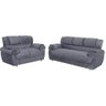 Conjunto de Sofá 2 X 3 Lugares Ref 7025 - Cinza - 4