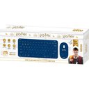 Ver imagem 2 de Kit Teclado e Mouse sem Fio Letron Harry Potter Azul