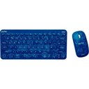 Ver imagem 1 de Kit Teclado e Mouse sem Fio Letron Harry Potter Azul