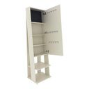 Ver imagem 5 de Penteadeira Espelho de Chão com 1 Porta e Porta-Joias 49cm Multimóveis CR35551 Off White