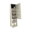 Ver imagem 4 de Penteadeira Espelho de Chão com 1 Porta e Porta-Joias 49cm Multimóveis CR35551 Off White