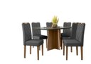 Ver imagem 2 de Conjunto Mesa Ana 160cm com 6 Cadeiras Isabela New Ceval