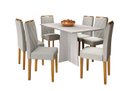Ver imagem 3 de Conjunto Mesa Ana 160cm com 6 Cadeiras Isabela New Ceval