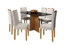 Ver imagem 1 de Conjunto Mesa Ana 160cm com 6 Cadeiras Isabela New Ceval