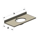 Ver imagem 3 de Lavatório de Granito 60 cm com a Cuba de Louça Oval Granitos Generali