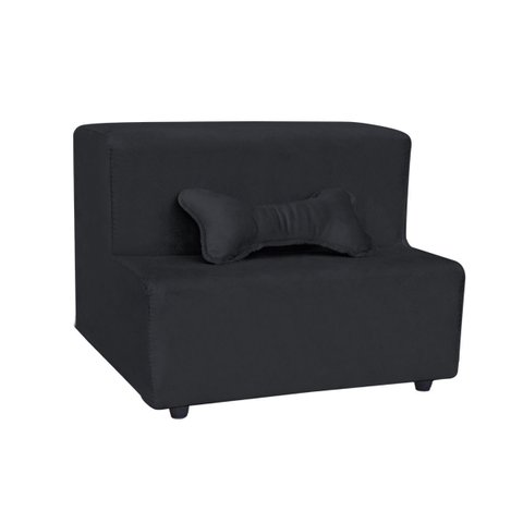 Escada Pet 2 Degraus para Cachorros Almofadada em Veludo Várias Cores Rampa Brinde Pet Luxo Conforto