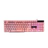 Kit Gamer Rosa Teclado FORCE-X + Mouse 7600dpi + HEADSET - 12