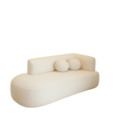 Ver imagem 7 de Sofá Orgânico Versátil Abby 180 Cm - Zahav Estofados:off White/liso