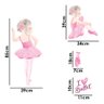Adesivo De Parede Decorativo Infantil Bailarina Love Ballet Arte na Arte Love Ballet adesivo Modelo  - 4