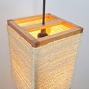 Ver imagem 2 de Luminária Pendente de Teto Lustre Rústico Sisal Palha Bivolt