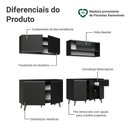 Ver imagem 4 de Armário de Cozinha Completa 260 cm Preto Nice Madesa 03