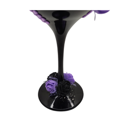 Taça Preta Pomba Gira Maria Mulambo Rosas - 5
