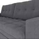 Ver imagem 6 de Sofá-cama Nayla 3 Lugares Retrátil Bouclê Cinza - Matrix