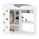 Ver imagem 7 de Cama Infantil Multifuncional 2 Portas 2 Prateleira Cube 