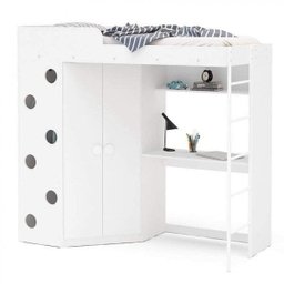 Cama Infantil Multifuncional 2 Portas 2 Prateleira Cube  - 8