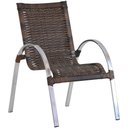 Ver imagem 3 de Jogo 2 Cadeiras e Mesa para Área Piscina Lazer - Capuccino