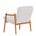 Ver imagem 7 de Poltrona Decorativa Senia Bouclé Cinza - Sallar Home