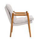 Ver imagem 6 de Poltrona Decorativa Senia Bouclé Cinza - Sallar Home