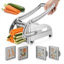 Ver imagem 1 de Super Cortador Fatiador de Batata e Legumes Lâminas Inox 304