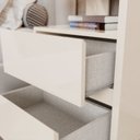 Ver imagem 5 de Conjunto 2 Mesas de Cabeceira 2 Gavetas Campeche Off White