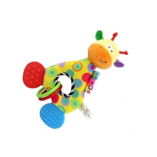 Chocalho Girafa - Um Brinquedo Sensorial para o Seu Bebê! - 3