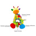 Ver imagem 4 de Chocalho Girafa - Um Brinquedo Sensorial para o Seu Bebê!