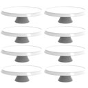 Ver imagem 1 de 8 Bases Porta Bolo Bubble Brancas Crippa 28cm Eventos Hotéis Confeitarias