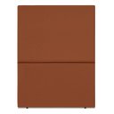 Ver imagem 4 de Cabeceira Cama Box Organica Solteiro 90cm Luna Suede C/frame Terracota